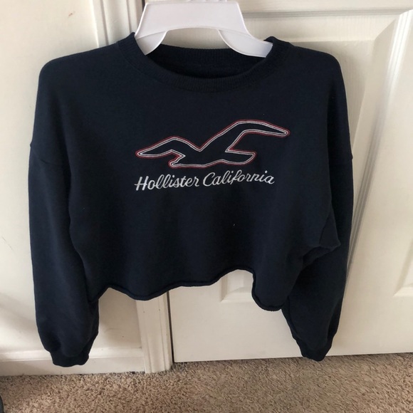 Hollister Tops - Cropped hollister sweatshirt Hollister Tops - Cropped hollister sweatshirt